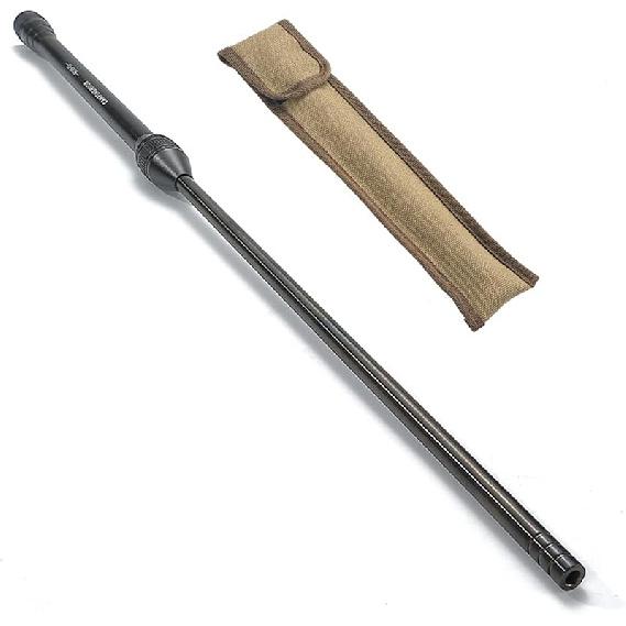 Campingmoon Pocket Bellows Fire Bellows Stainless Steel Camping Blow Fire Tube by Mouth Telescopic чёрный