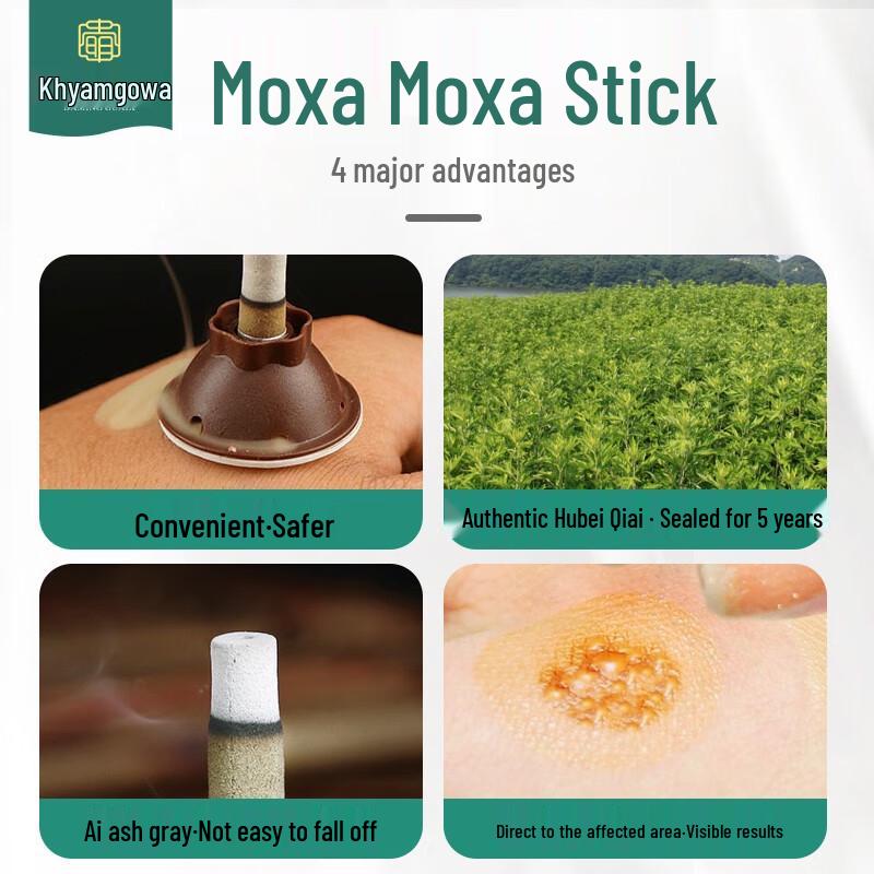 Daming Guai Portable Moxa Patches for Fatigue Relief