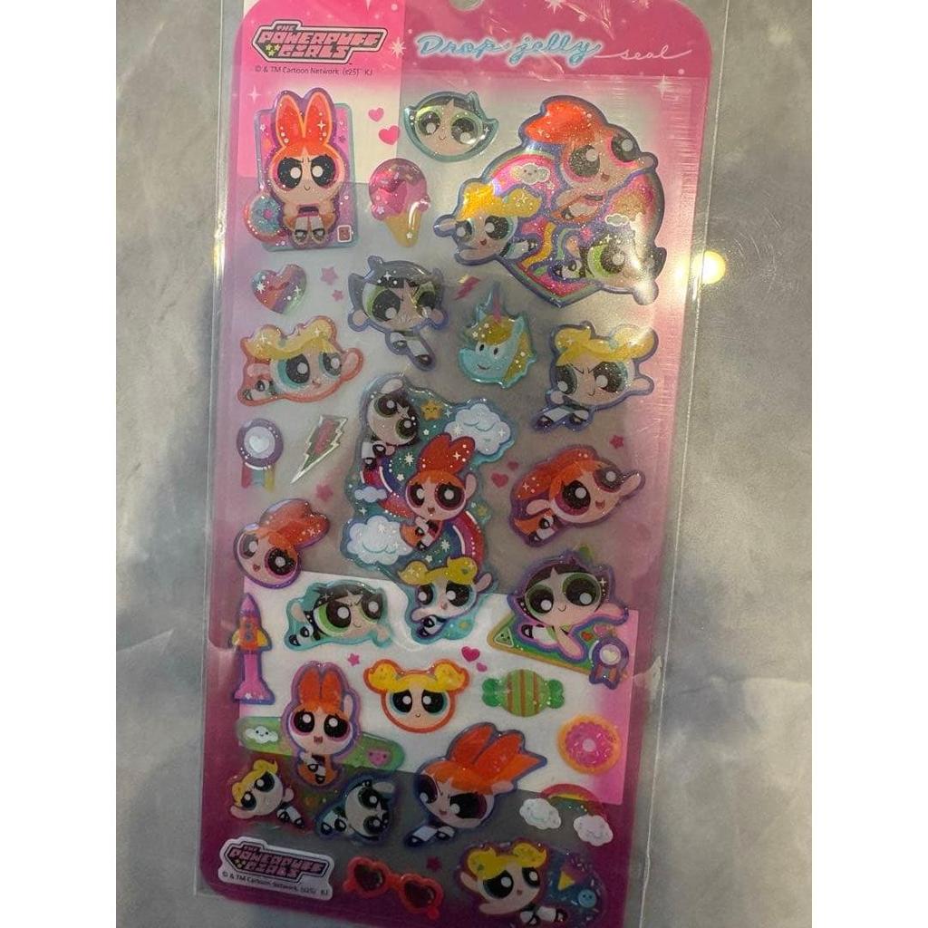 Powerpuff Girls Powerpuff Drop Jewelry Pitapuku Sticker