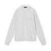 VERUTUM SPORTS Rtw-St139 : Vrt Circle Logo White Melange Grey Unisex Sweatshirt