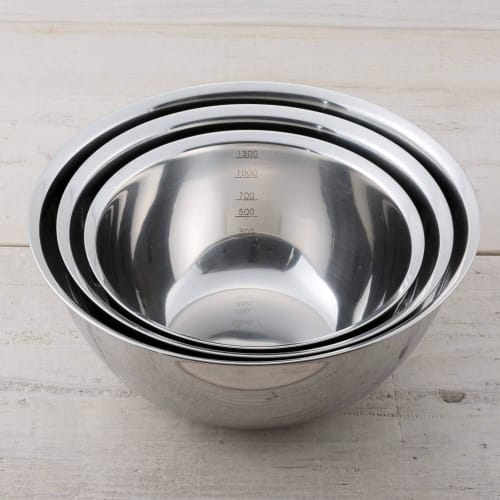 Kai Brand Bowl Colander (Mesh) 6 Piece Set Cookware for Single Living 18cm / 21cm / 24cm Stainless Steel Stackable Storage Integrated Type