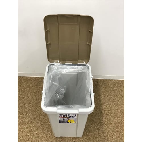 Ordy Garbage Bags, 45L, Thick, Transparent, Pack of 10, 80cm X 65cm, 0.05mm Thick, Poly Bag Business, P-455