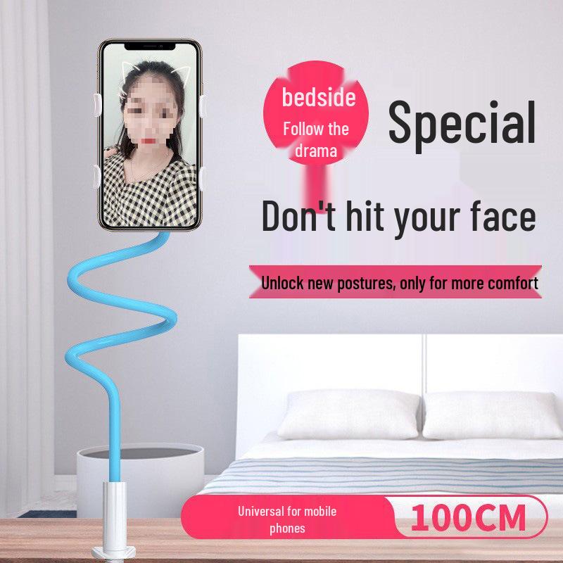 Adjustable Gooseneck Phone Holder for Bedside or Desk