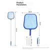 Swimming Pool Leaf Skimmer Pool Net Pool Cleaning Net 5 Section Swimming Pool Debris Cleaner Tool For Pool Pond  Tub Cleaning