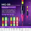 Indicator Electronic Fishing Float Buoy Strike Slip Drift Tube Light Float Bite and Change Colour Gravity Sensor Bobbers