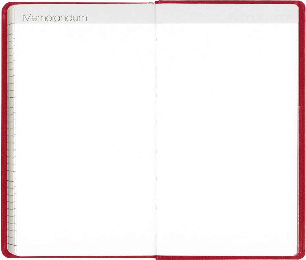 Hakubunkan 2026 160 January Three-Year Planner, Red, No. (Starts 2026)