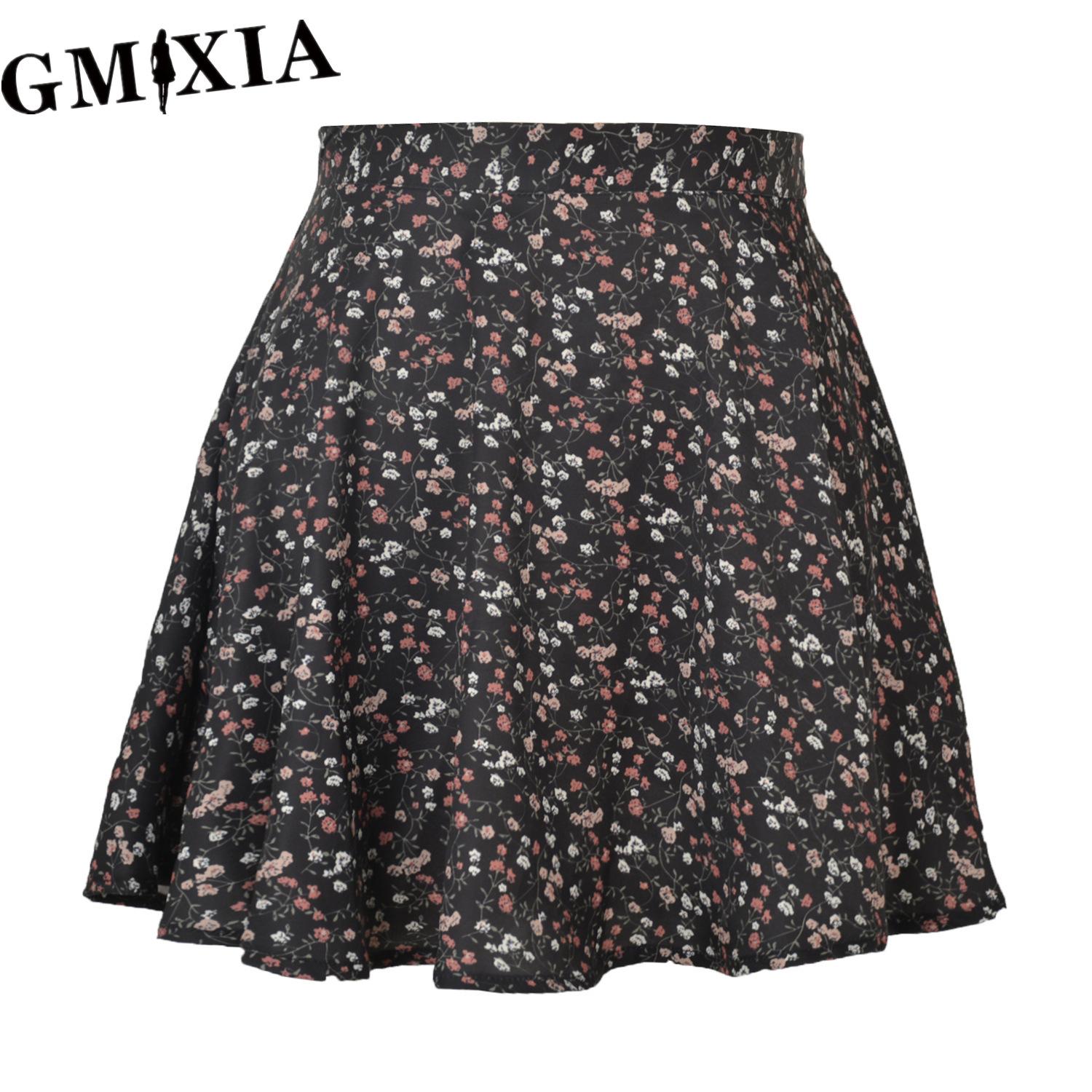 

GMXIA Женская Модная Повседневная Летняя Весенняя Юбка для Отдыха S чёрный