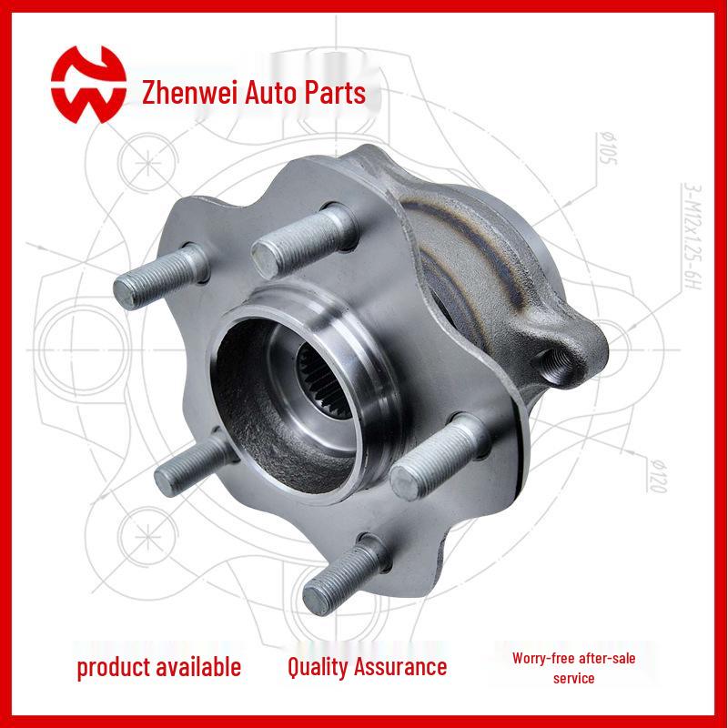 Hub Unit Car Bearing Spindle Assembly for Nissan X-Trail Rear Wheel