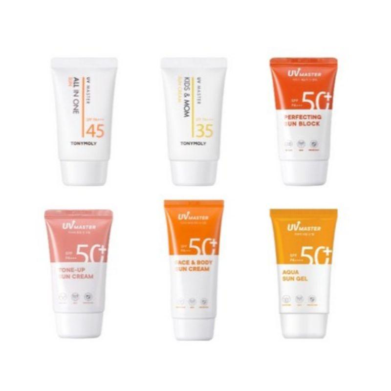 TONYMOLY UV Master Perfecting Sunblock SPF50+ PA+++ 50ml – High Protection Sunscreen for Face | Lightweight Daily UV Defense K-Beauty Sun Cream