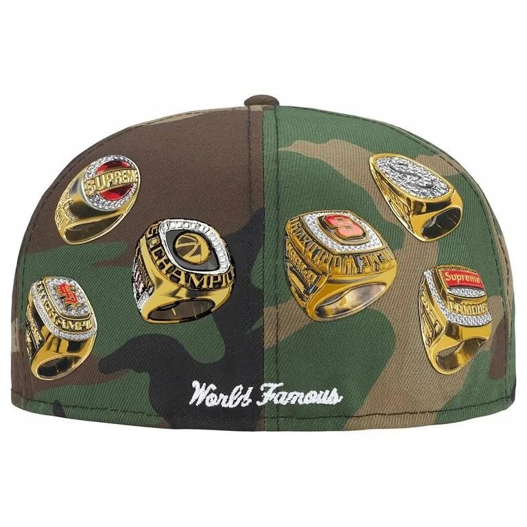 Supreme Anelli Box Logo New Era Camo Woodland