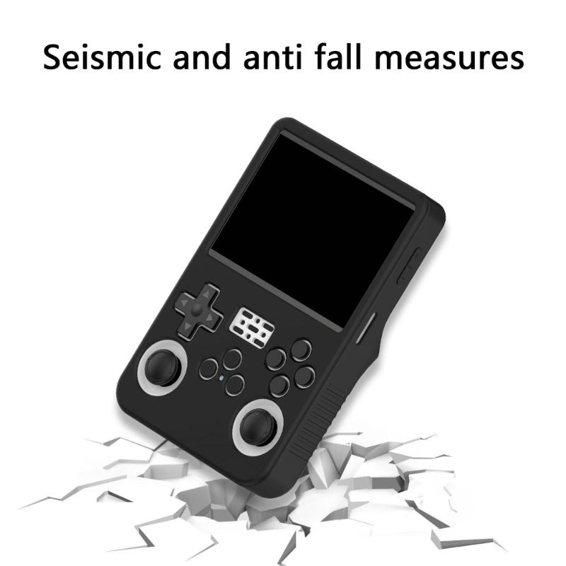 Gamepad Dustproof Housing Silicone Protector Cover for R36S Scratchproof Shell Game Console Waterproof Protective Case