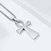 Vintage Ankh Cross Key of Life Necklace Egyptian Jewelry Eye of Horus Amulet Pendant for Men Fashion Gifts