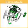 Premium Quality 12bb 5.51 Lure Spinning Reel With Metal Spool For Freshwater And Saltwater