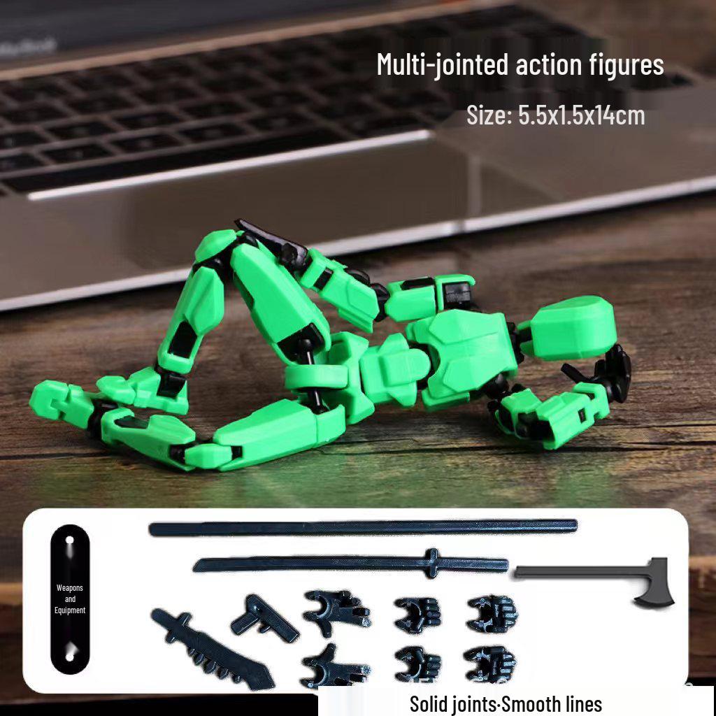Magnetic Joint Action Figure: 6th Gen DIY Decompression Dummy Doll