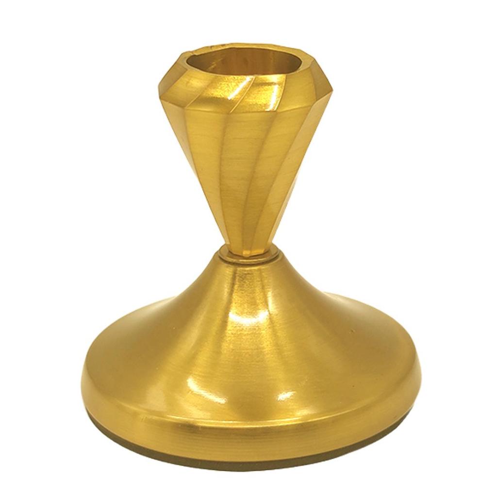 Portacandele per Calice da Vino in Ottone Retrò Europeo - Lussuoso Ornamento da Tavola per Cene a Candele.