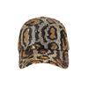Snake sequined baseball cap European and American leopard print mesh breathable cap tide