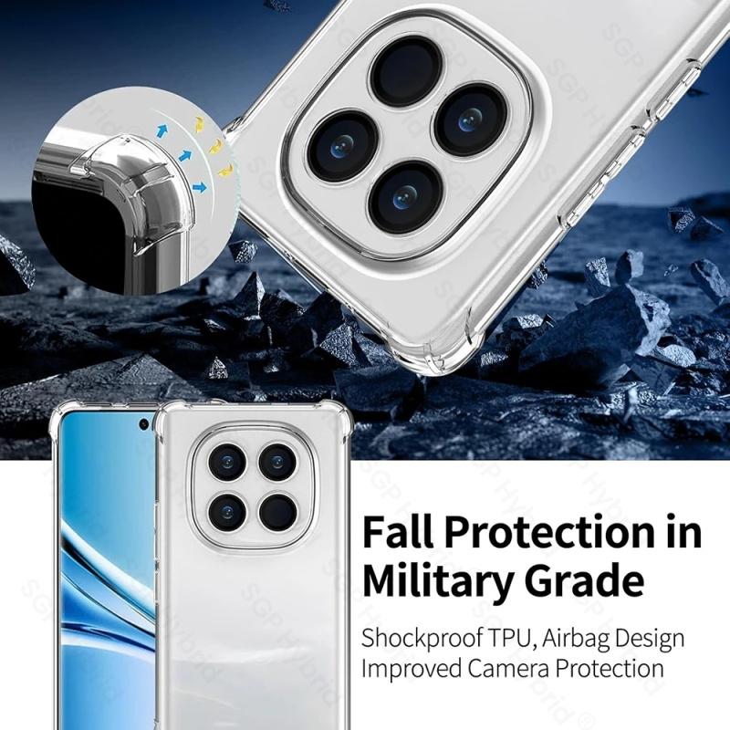 Anti-Yellower Transparent Case For Redmi Note 15 5G 4G Soft Silicone Shockproof Armor Cover Redmy Note15 Not 15 Pro Plus Pro+ 5G