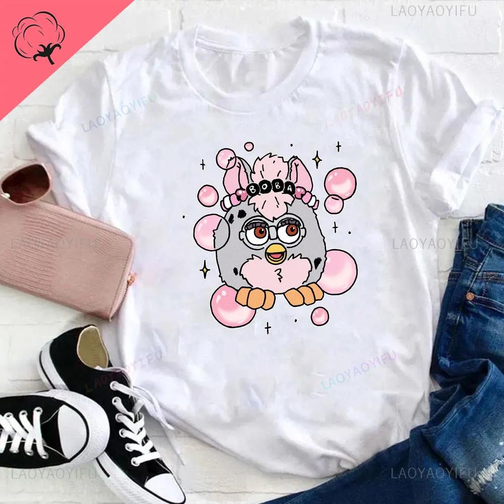 Furby Twilight Volturi New Moon Aro Caius Marcus The Volurby Funny Cartoon Classic Cotton T-Shirt  Tee Graphic T Shirts cotton