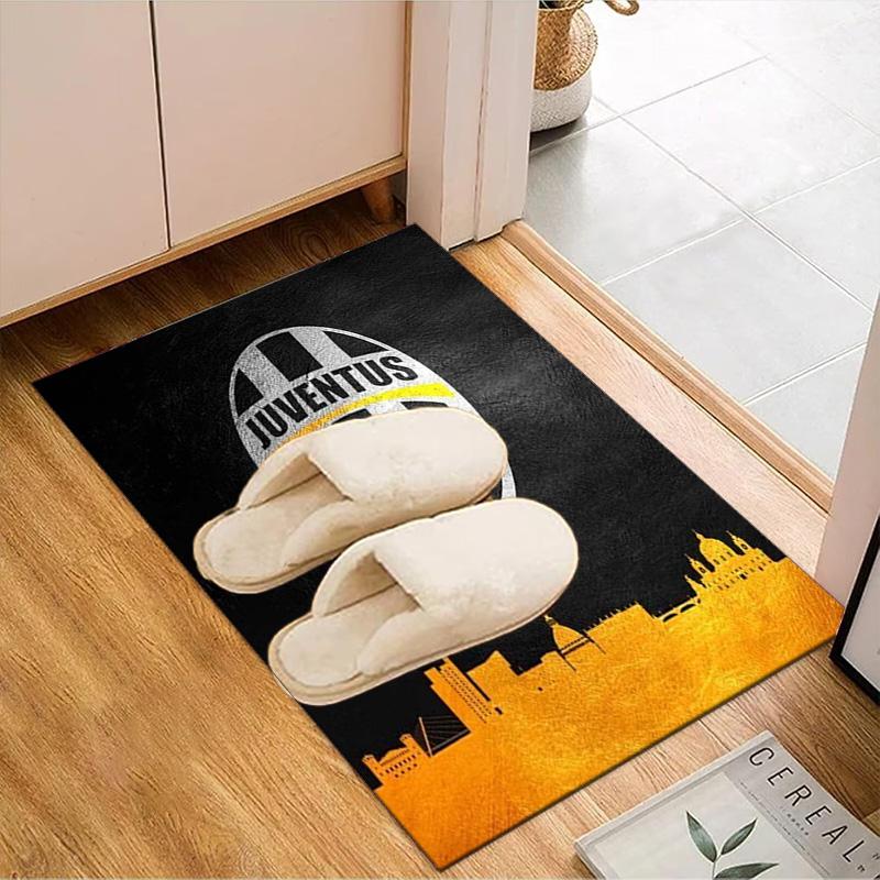 Football Team Crest Printed Office Carpet Chair Cushion  Entryway Rug, Rugs for Living Room, Bedroom Christmas gifts