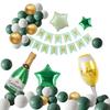18 Year Old Bar Mitzvah Birthday Party Balloon Scene Atmosphere Decoration Supplies Girl Boy Internet Celebrity Background Wall
