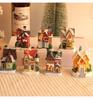 Port of Love Christmas Resin Cottage Luminous Table Ornaments