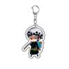 Portachiavi Ciondolo in Acrilico Anime One Piece Luffy Chopper Zoro Roronoa Accessorio per Zaino Alta Qualità Bel Design