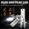 H4 LED Super Bright Headlights Bulb 3000000LM  Wireless Plug And Play Led Light for Car 6000K Spotlight Automobile Diode Lamp