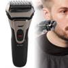 Professioneller elektrischer Rasierer mit USB-Aufladung für Männer, wasserfest, tragbarer Bartschneider