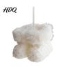 Decorative Fireplace Hanging Soft Plush Christmas Boot Ornament Knitted Handmade Style Holiday Gift Pendant for Xmas Tree Party Decor Tree Branch