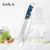 WXCOO Forged Kitchen Knife Slicing Boning Butcher Knife Ultra Sharp Chef Knife Meat Cleaver Knife Cooking Tools Wood Handle