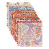 Washi Kawa Sumi Chiyogami Yuzen 1515cm 15 Patterns15 Sheets Set D