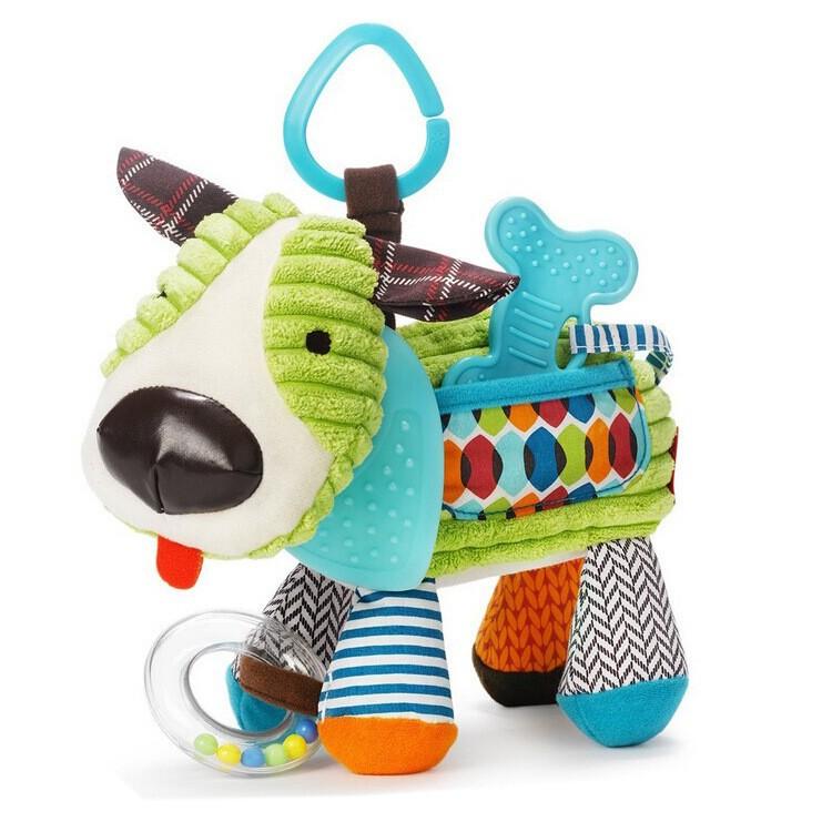 Tier Babyrassel Plüsch Kindergeschenk Spielzeug für Kinder