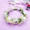 Thin Artificial Flower Headband Hair Band Hairband Painless Bridal Shower Wide Shower Spacious Self Wedding