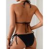 Zomer Nieuw Ééndelig Zwempak Dames Vlees Bedekking en Dunne Pure Verlangens Zwempak High-end Halter Zwempak