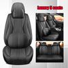 Waterproof Nappa Leather Car Seat CoversCar Seat Protectors with Headrests  Universal Auto Interior  For Lexus IS LS RC F ES 300