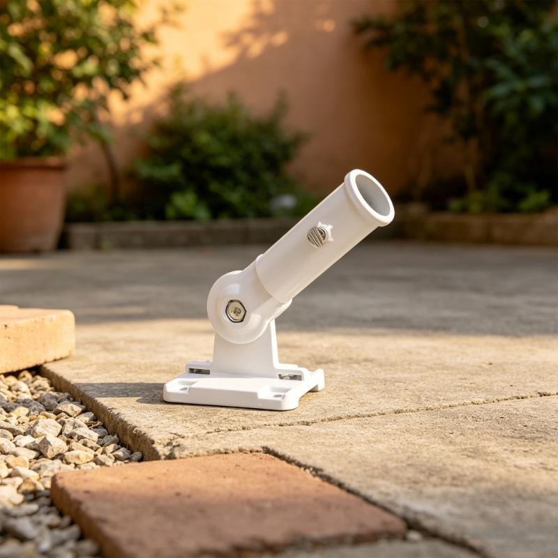 Outdoor Aluminium Sektions-Fahnenmast für Hof- und Gartendekorationen, mit Wand- oder Nutzungsstangenmontage für dekorative und Feiertagsfahnen