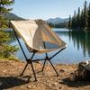 Tragbarer faltbarer Campingstuhl Stabiler Outdoor-Angelhocker Tragbarer Mondstuhl Camping Reise