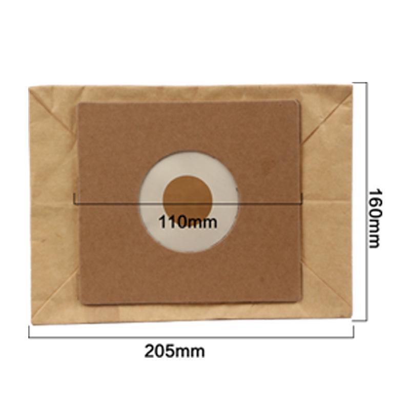 5-Pack Huixi Vacuum Cleaner Dust Bags for Midea/Haier Models QW12t-607, QZ11A