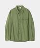 CHOWOO Back Satin One-Pocket Regular Shirt (Washed Khaki)