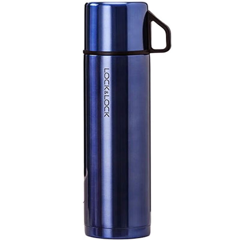 LocknLock LHC1468 Insulated Stainless Steel Water Bottle with Handle