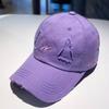 Japanese Retro Old Ripped Baseball Hat Women's Spring and Summer Casual Versatile Street Youth Baseball Hat Defense Hat
