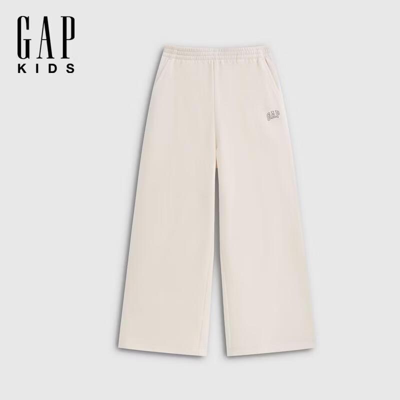 

GAP Girls 2026 Spring Logo Wide-Leg Knit Pants 110 cm (4-5 years)
