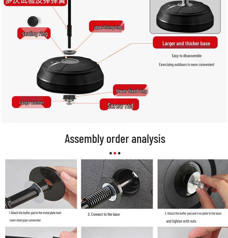 Adjustable Speed Ball Target for Indoor Boxing Training - Suitable for Adults & Children