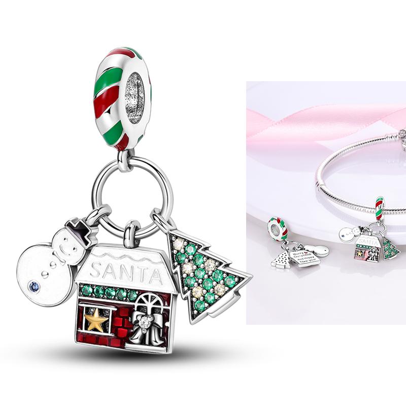 Copper Paris Tower Pyramid Travel Country Flag Charm Fit Original Bracelet Necklace Beads Pendant Women Diy Jewelry