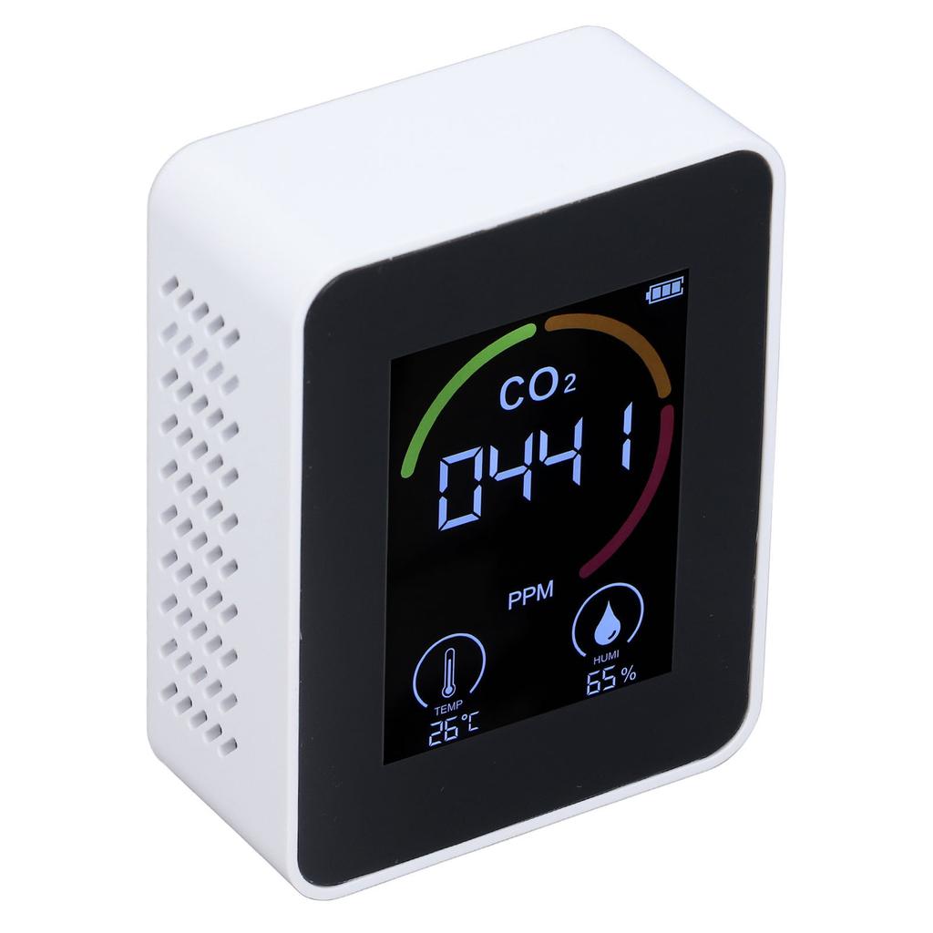 Digital Air Quality Monitor Carbon Dioxide Detector CO2 Tester Temperature Humidity Tester