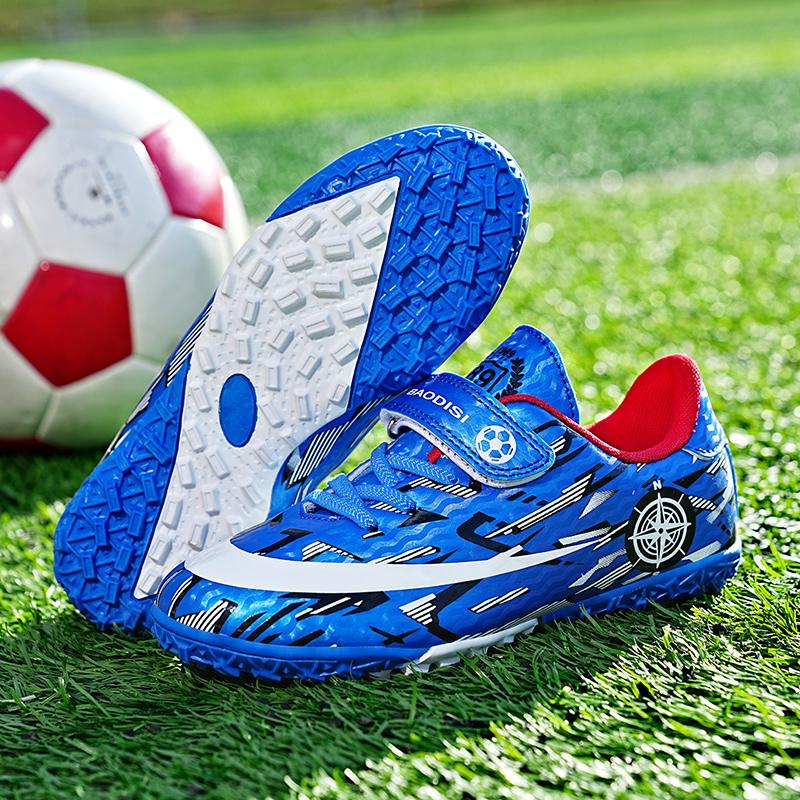 Football shoes broken nails, wear-resistant artificial grass training shoes for primary and secondary school students, adult short nails