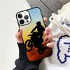 Dirt MX Bike Motocross Coque Shell For iPhone 17 Air 15 16 14 13 12 Pro Max 11 Pro Max Plus Phone Case Cover
