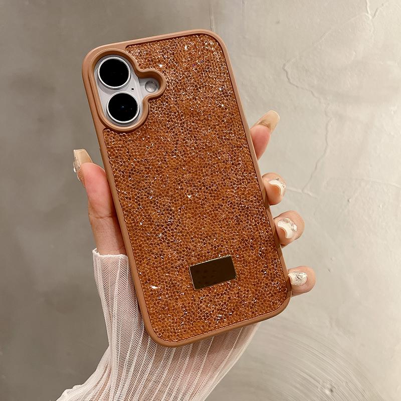 Luxury Shiny Rhinestone Phone Case for Iphone 16 15 14 13 12 11 Pro Max Plus Stylish Women's Back Shock Resistant Case