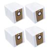 4pcs Dust Bags For Cecotec For Conga 8290 Immortal Robot Vacuums, Non-woven Filter Replacement Parts For Efficient Cleaning