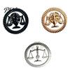 Lawyer Scale Brooch Justice Lapel Pin for Lawyer, Vintage Balance Alloy Badge Brooch, Formal Outfits Accessories Offices and Graduations